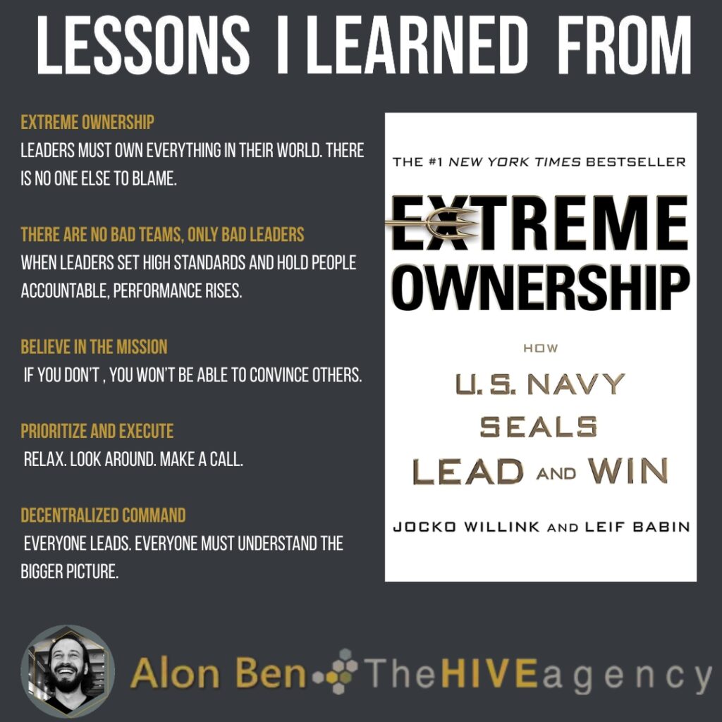 extreme ownership by jocko willink